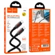 Кабель HOCO Type-C до Type-C Joy charging data cable U143 |1.2m, 240W| Black - изображение 8