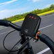 Портативная Bluetooth колонка HOCO HC35 Black 5 Вт 500 мАч IPX4 с креплением на руль велосипеда TWS AUX TF Bluetooth 5.4 акустическая система (26757) - изображение 4