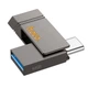Флеш-накопитель HOCO UD14 Grey 64GB USB-A USB-C (17540) - изображение 1