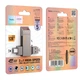 Флеш-накопитель HOCO UD15 Grey 128GB USB-A USB-C USB 2.0 OTG для смартфона ноутбука ПК металлический корпус (17545) - изображение 6