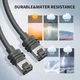 Дата кабель Starlink GEN 3 10м Старлинк Ген3 Ethernet Сетевой дата-кабель соединительный (19398) - изображение 2