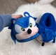 Тапочки іграшки Кігурумі Kigurumi Домашні Сонік Плюшеві Тканинні Чоловічі Синій 38-43 (3090) - зображення 10