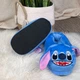 Тапочки игрушки кигуруми Kigurumi Стич Домашние Плюшевые Тканевые Мужские Синие 38-42 (3011/3) - изображение 6
