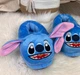 Тапочки игрушки кигуруми Kigurumi Стич Домашние Плюшевые Тканевые Мужские Синие 38-42 (3011/3) - изображение 7