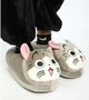 Тапочки іграшки кігурумі Kigurumi Кіт Чі Домашні Плюшеві Тканинні Чоловічі Сірий 38-40 (3015/3) - зображення 2