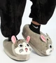 Тапочки іграшки кігурумі Kigurumi Кіт Чі Домашні Плюшеві Тканинні Чоловічі Сірий 38-40 (3015/3) - зображення 3
