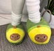 Тапочки Кигурми игрушки Kigurumi Авокадо Домашние Плюшевые Мужские Зеленый 36-43 (М753088) - изображение 4