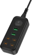 Сетевой фильтр-удлинитель Dyxon C02 4xUSB-C + 2xUSB-A FAST CHARGER 2M Black (DXN-C02-2M-B) - изображение 1