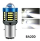 Светодиодная лампа H6 \ BA20D LED Motoled 1500Lm 6000K - изображение 1