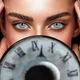 Білі контактні лінзи – Клок Білий 2шт. від ELITE Lens - зображення 1