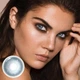 Натуральные голубые контактные линзы - Айс Эндорфин Блу 2шт. от ELITE Lens - изображение 6