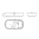 Светильник светодиодный аварийный аккумуляторный MAXUS MBH 6W 6500K IP65 Emergency Evacuation WH Oval - изображение 4