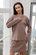 Жіночий трикотажний світшот Кірстон RiMari 56 Капучино (rm22592) - изображение 5