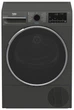 Сушильна машина Beko тепловий насос, 8кг, A++, 60см, дисплей, підсвітка барабану, сірий - зображення 3
