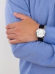 Чоловічий наручний годинник Casio MTP-V004L-7A аналоговий на шкіряному ремінці, водозахист 30 м - изображение 6