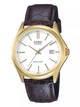 Мужские часы Casio MTP-1183Q-7A белые 30 м - изображение 1