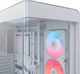 Корпус Corsair Frame 4500X RS-R ARGB Panoramic Glass Mid-Tower White (CC-9011315-WW) - зображення 14