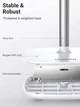 Подставка UGREEN LP177 настольный держатель для телефона с углом наклона 5-45° совместимо с iPhone 17,16,15,14,13,12, Samsung, Redmi White (60343) - изображение 7