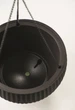 Горшок для растений Keter Rattan hanging sphere с цепками подвесной, темно-коричневый, 8,6 л - изображение 4