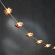 Гирлянда-струна Luca Lighting 1,3 м 10 LED теплый белый снеговики (534078) - изображение 1
