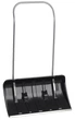 Лопата-ковш с колесиками Form-plastic Black 1, 79х130 см, ковш пластик, ручка металл - изображение 1