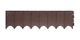 Бордюр садовий Prosperplast GARDEN FENCE, коричневий, 5,9 м - зображення 1