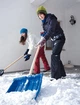Лопата снігоприбриральна Prosperplast Alpin 1A, 41х132 см, ковш пластик, ручка дерево - зображення 4