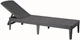 Шезлонг пластиковий Keter Jaipur Sun lounger, сірий - зображення 1