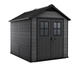 Пластиковый садовый сарай Keter Evotech 2,1х1,6 м серый (533984) - изображение 2