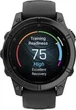 Смарт-часы Garmin Fenix E 47mm AMOLED Slate Gray Steel with Black Silicone Band (010-03025-03/01) - изображение 2