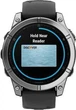 Смарт-часы Garmin Fenix E 47mm AMOLED Stainless Steel with Black Silicone Band (010-03025-02/00) - изображение 3