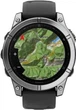 Смарт-часы Garmin Fenix E 47mm AMOLED Stainless Steel with Black Silicone Band (010-03025-02/00) - изображение 5