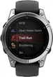 Смарт-часы Garmin Fenix E 47mm AMOLED Stainless Steel with Black Silicone Band (010-03025-02/00) - изображение 7