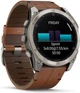 Смарт-часы Garmin Fenix 8 51mm AMOLED Sapphire Carbon grey DLC w. Chestnut Leather Band (010-02905-40) - изображение 3