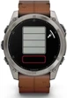 Смарт-часы Garmin Fenix 8 51mm AMOLED Sapphire Carbon grey DLC w. Chestnut Leather Band (010-02905-40) - изображение 7