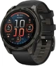 Смарт-часы Garmin Fenix 8 43mm AMOLED Sapphire Carbon Gray DLC Tit. w. Black/Pebble Gray S. Band (010-02903-20/21) - изображение 1