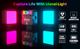 Накамерне світло LED RGB Ulanzi VL49 360° 2500K-9500K з підтримкою адсорбції магніту та регулятором яскравості - зображення 8