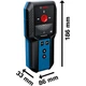 Детектор прихованої проводки Bosch GMS 120-27 - изображение 3