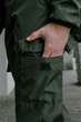 Міцні тактичні штани soft shell Easy Intruder хакі сучасна модель з вологозахисними властивостями для максимального комфорту в будь-яких умовах/L - зображення 4