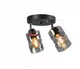 Декоративная люстра Sirius S4944-2 BK+SM с поворотным механизмом - изображение 8