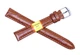 Кожаный ремешок для часов MODENO Spaine 14 мм (MOD14W2-06) коричневый, ремешок из натуральной кожи со стальной застежкой, классический ремень для наручных часов - изображение 3