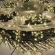 Гирлянда мелкая роса мишура 30м зеленая проволка от сети 900 LED теплый белый с пультом - изображение 6