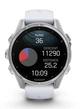 Спортивний годинник Garmin Fenix 8 43mm AMOLED Silver with Whitestone Silicone Band (010-02903-00) - изображение 6