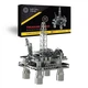 Коллекционная модель-конструктор Metal Time Treasure Finder Нефтяная платформа механическая (MT008) - изображение 1