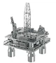 Коллекционная модель-конструктор Metal Time Treasure Finder Нефтяная платформа механическая (MT008) - изображение 3
