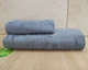 Набор турецких бамбуковых махровых полотенец Cestepe 50х90+70х140 Bamboo Sarev Gray - изображение 3