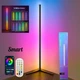 Торшер 1,4 м RGB з APP Smart LED лампа напольная USB светильник с пультом черного цвета торшеры в спальню гостиную офис лед светильники - изображение 1