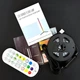 Торшер 1,4 м RGB з APP Smart LED лампа напольная USB светильник с пультом черного цвета торшеры в спальню гостиную офис лед светильники - изображение 6