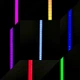 Торшер 1,4 м RGB з APP Smart LED лампа напольная USB светильник с пультом черного цвета торшеры в спальню гостиную офис лед светильники - изображение 12