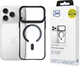 Etui plecki 3MK Satin Armor MagCase do Apple iPhone 17 Pro Transparent-Black (5903108664998) - obraz 9